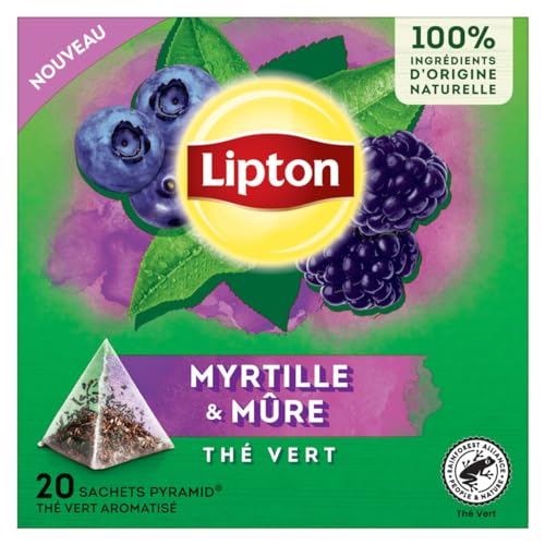 Lipton, Thé Vert, Thé Vert Aromatisé, Infusion à 2025 pas cher