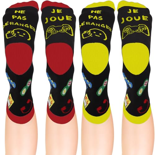 2 Paires Chaussette Homme Humour, Chaussette 2025 pas cher