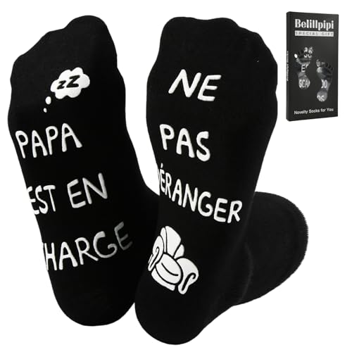Belillpipi Chaussette Humour Homme, Cadeaux 2025 pas cher