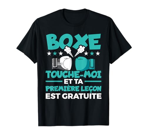 Boxe Touche-Moi Boxing Humour Boxe Cadeau Boxeur 2025 pas cher