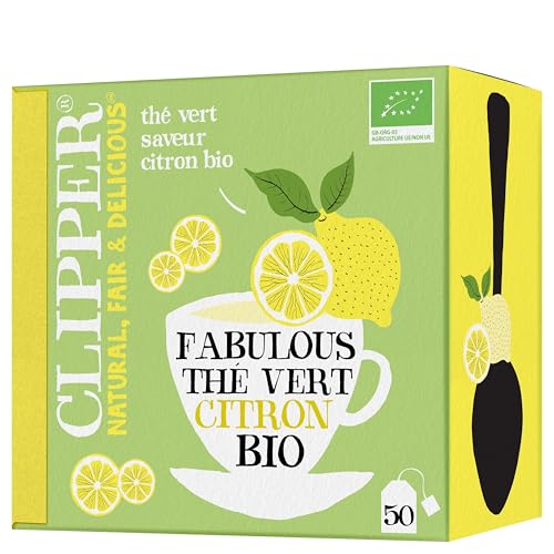 CLIPPER - Thé Vert Bio Citron - Fabulous - Grand 2025 pas cher