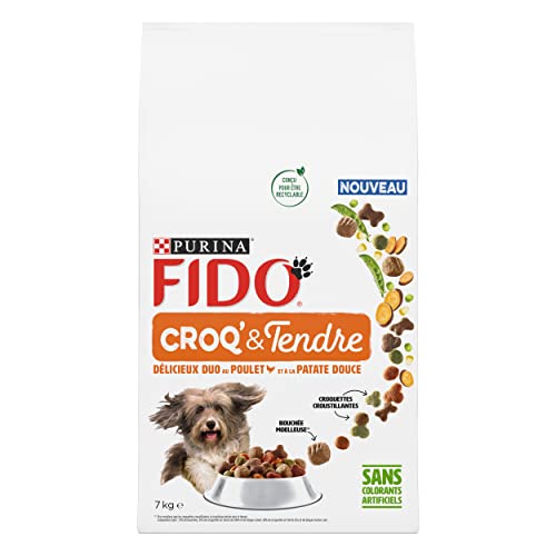 FIDO® | Croq & Tendre| Chien | Croquettes| Aliment 2025 pas cher