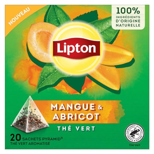 Lipton, Thé Vert, Thé Vert Aromatisé, Infusion à 2025 pas cher