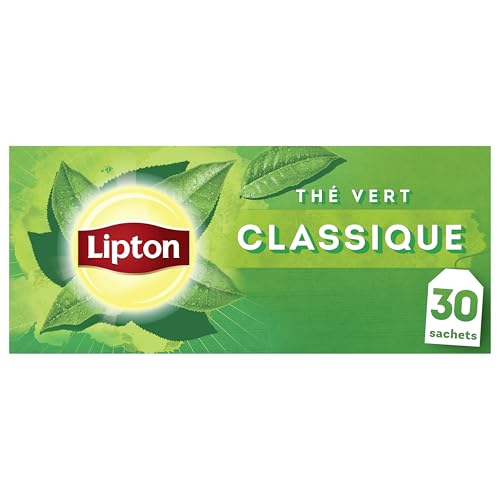 Lipton, Thé Vert, Thé Vert Origine Asie, Infusion 2025 pas cher