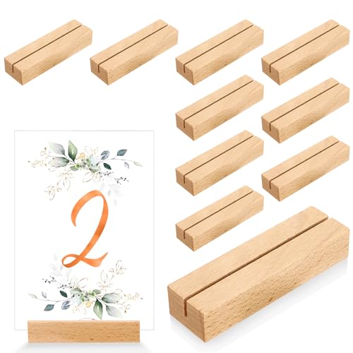 Litimkat 10 Pièces Porte Carte Bois, porte cartes 2025 pas cher