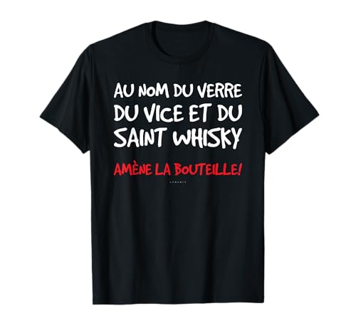 Tee Shirt Homme Manche Courte Alcool Amène La 2025 pas cher