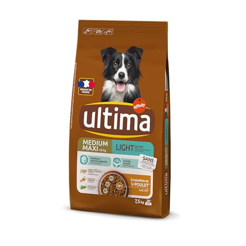 Ultima Croquettes pour Chien Medium-Maxi Light 2025 pas cher