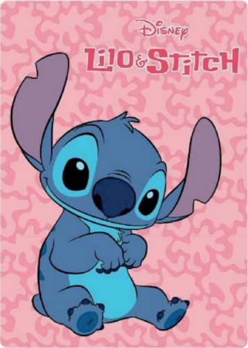 arlis Plaid Polaire Lilo Stitch Disney 100 X 140 2025 pas cher