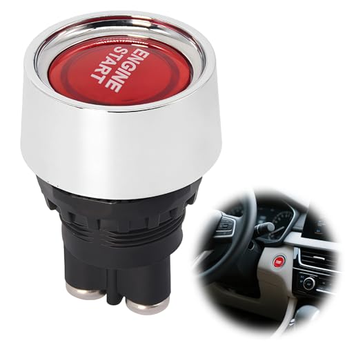 1PC Bouton Poussoir 12V, Bouton de Démarrage du 2025 pas cher