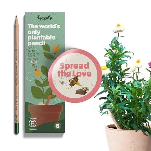 Crayons à planter SproutWorld, édition Amour | 2025 pas cher