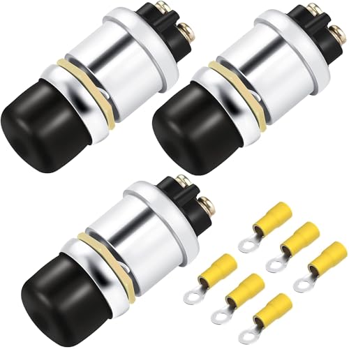Greluma 3 Pcs Interrupteur à bouton de démarrage 2025 pas cher