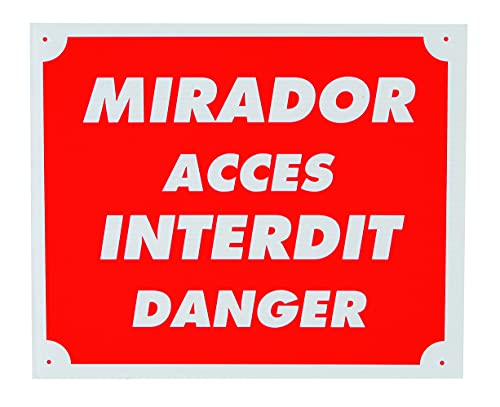 Januel - Panneau Mirador Accès Interdit - Panneau 2025 pas cher