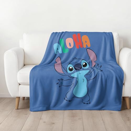 MTOnlinehandel Stitch - Couverture - 200 x 160 cm 2025 pas cher