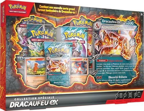 Pokémon : Collection spéciale Dracaufeu-ex du JCC 2025 pas cher
