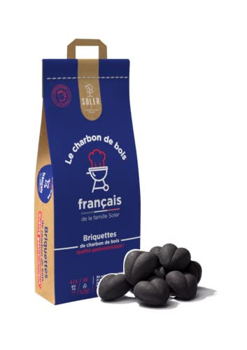 Soler | BRIQUETTES DE Charbon DE Bois FRANÇAIS 2025 pas cher