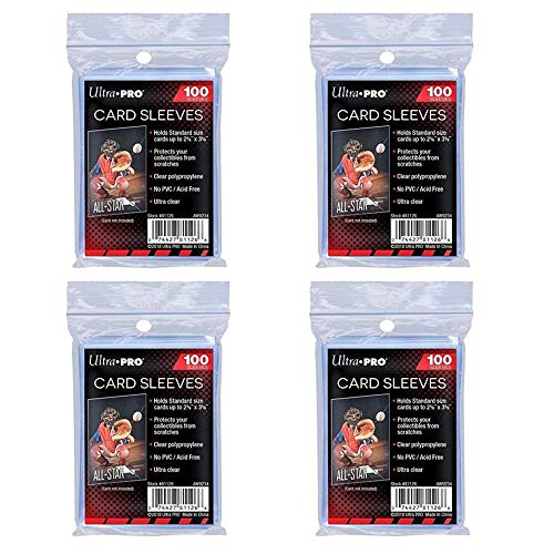 Ultra Pro Lot de 400 pochettes standard pour 2025 pas cher