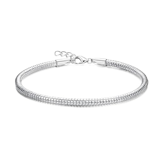 Adramata Bracelet Femme Argent 925 Fermoir à 2026 pas cher