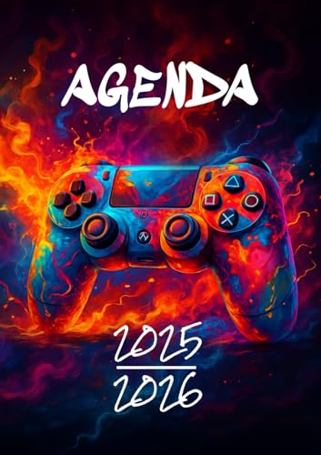 Agenda Scolaire 2025 2026: Gamer & Manette de Jeux 2026 pas cher