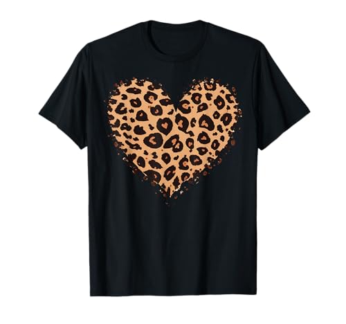 Imprimé animal guépard léopard pour filles T-Shirt 2026 pas cher