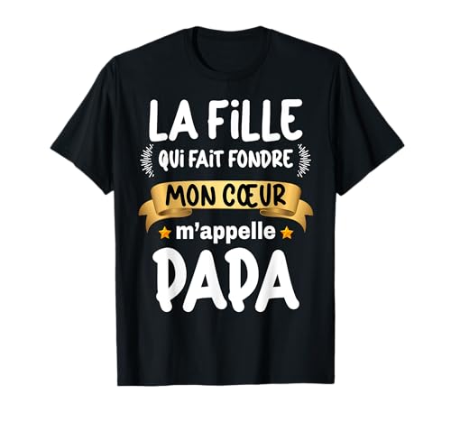 Message Papa Fille Premier Amour Éternel Fête des 2026 pas cher