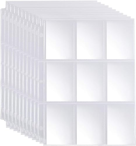 SULOLI 720pcs Plastique Pochettes pour Cartes，40 2026 pas cher