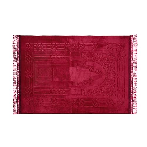 WOOD MEETS COLOR Tapis de Prière Musulmane, Style 2026 pas cher